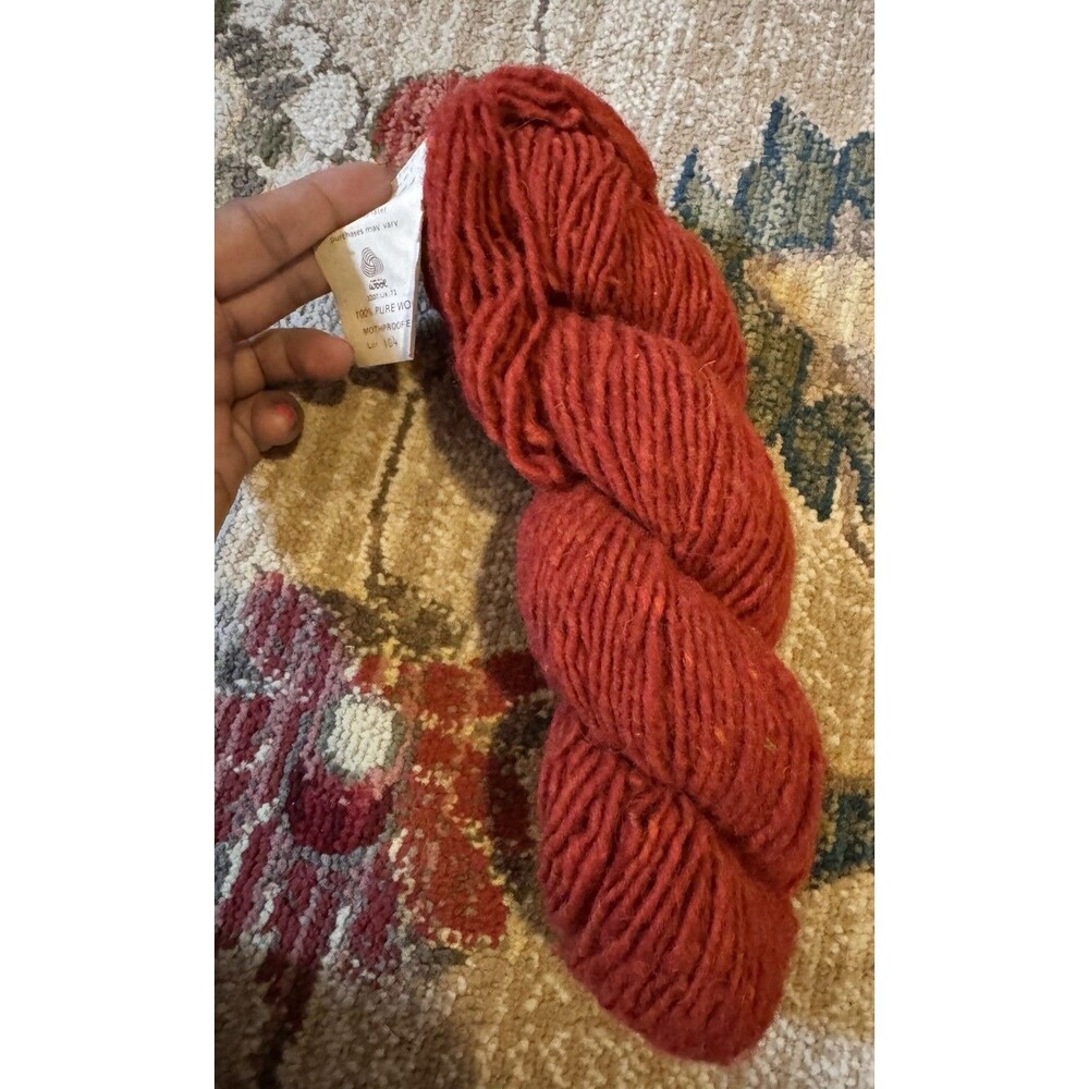 Tahki Tweedy Alpaca Yarn Rust Color #255